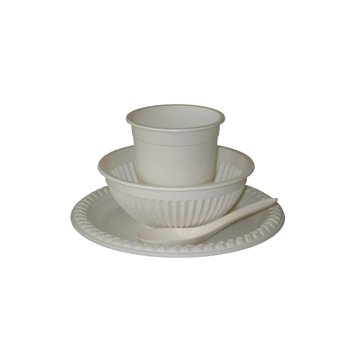 پک کاسه و لیوان و بشقاب گیاهی